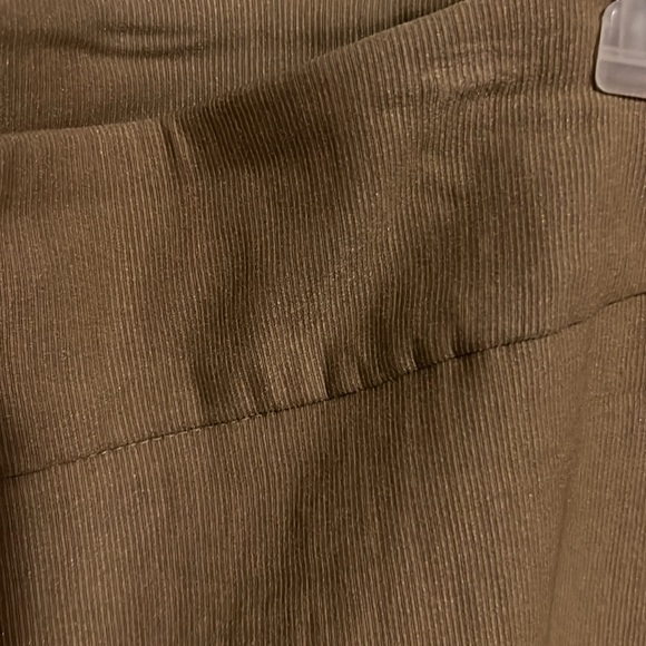 Kate Park - Tan/Gold pull-on slacks. EUC - Picture 2 of 7